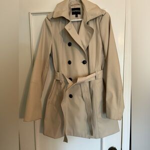 Never worn Express trenchcoat